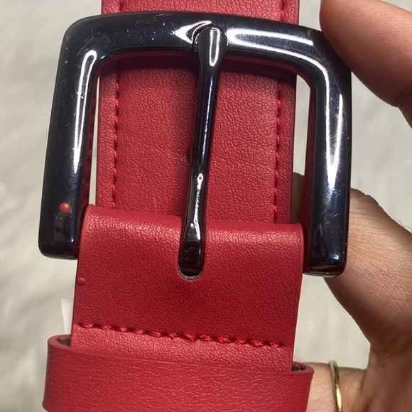 Youth Nike T-Ball or Baseball Red Belt One Size Adjustable 1.5” Thick - Picture 9 of 12